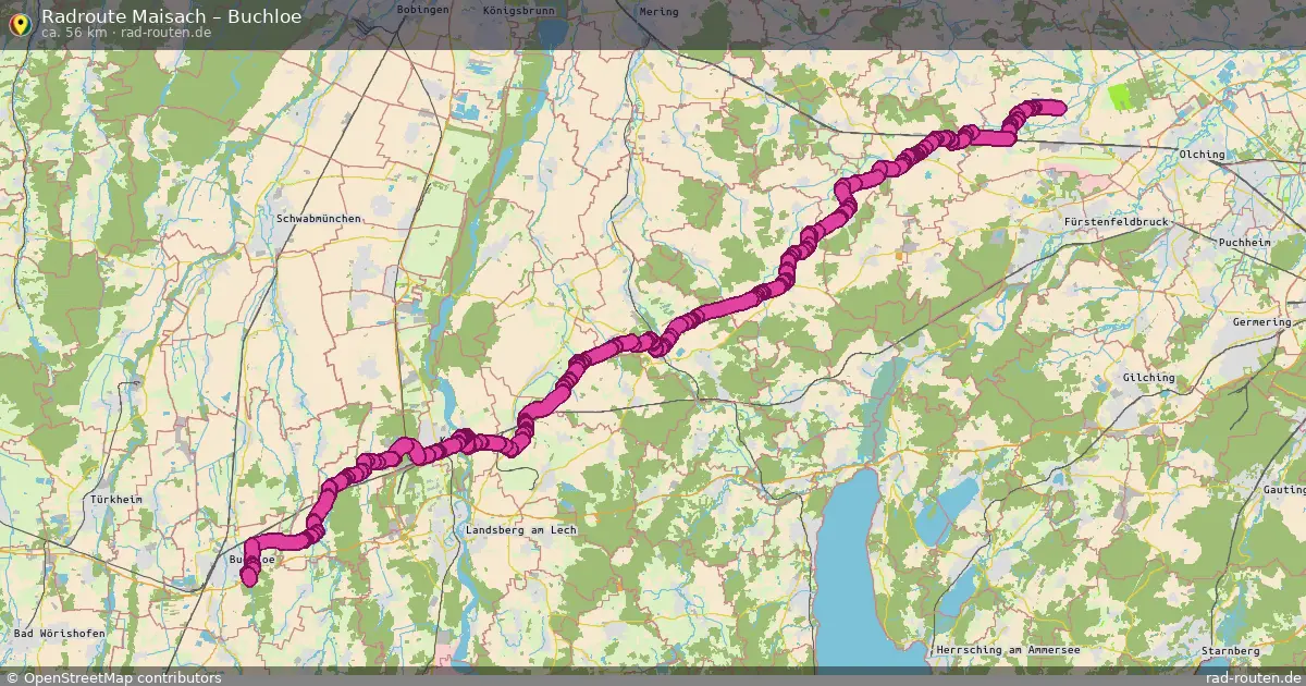 Radtour Maisach – Buchloe