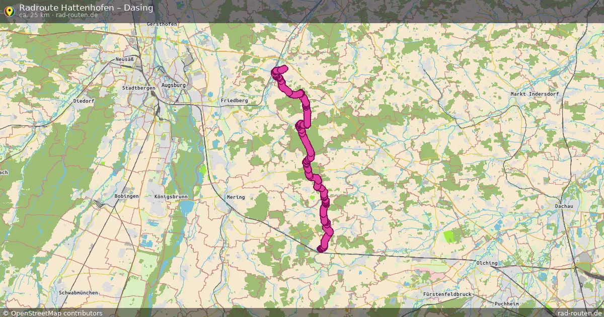Radtour Hattenhofen – Dasing