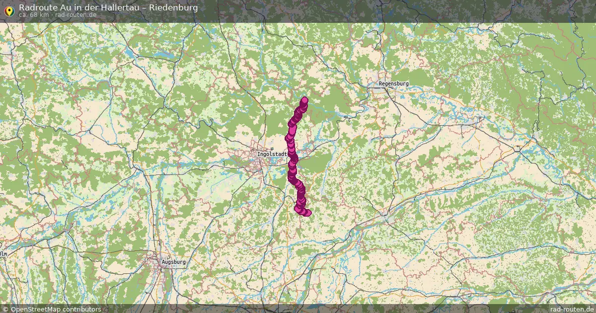 Radtour Au In Der Hallertau – Riedenburg