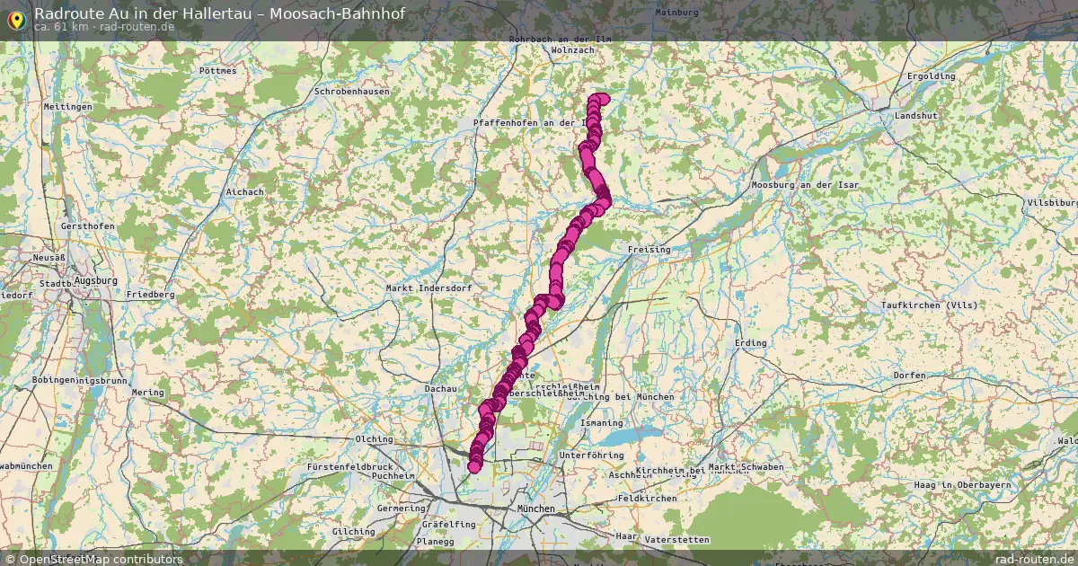 Radtour Au In Der Hallertau – Moosach-Bahnhof