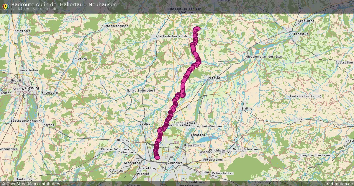Radtour Au In Der Hallertau – Nymphenburg