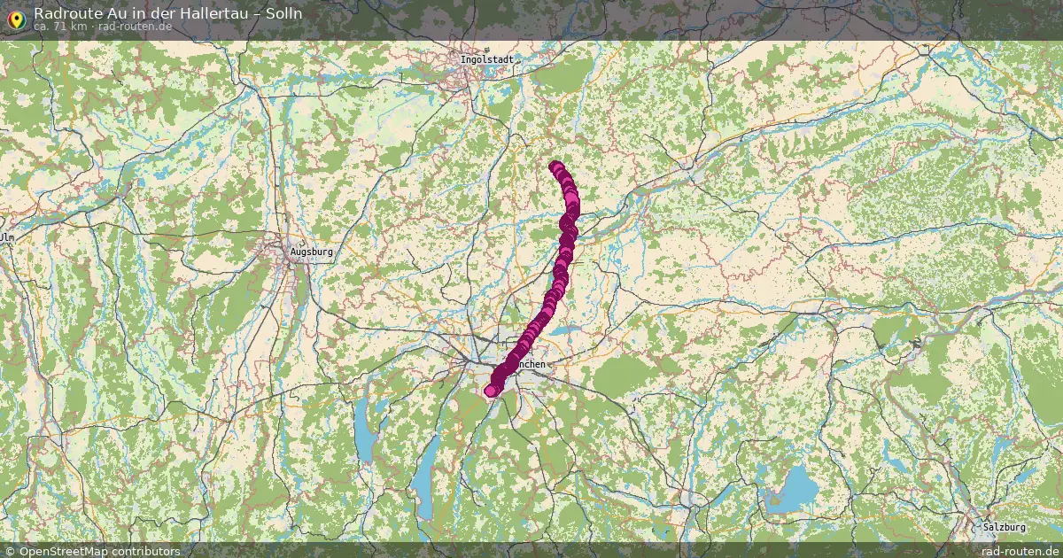 Radtour Au In Der Hallertau – Solln