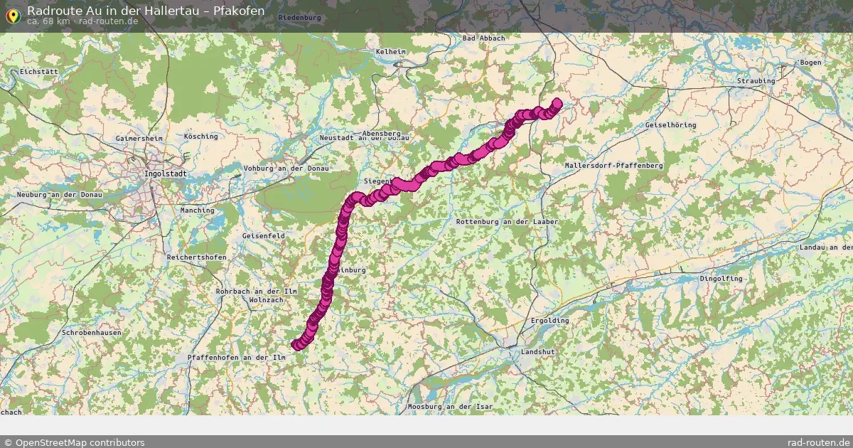 Radtour Au In Der Hallertau – Pfakofen