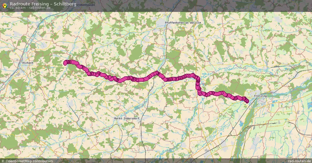 Radtour Freising – Schiltberg