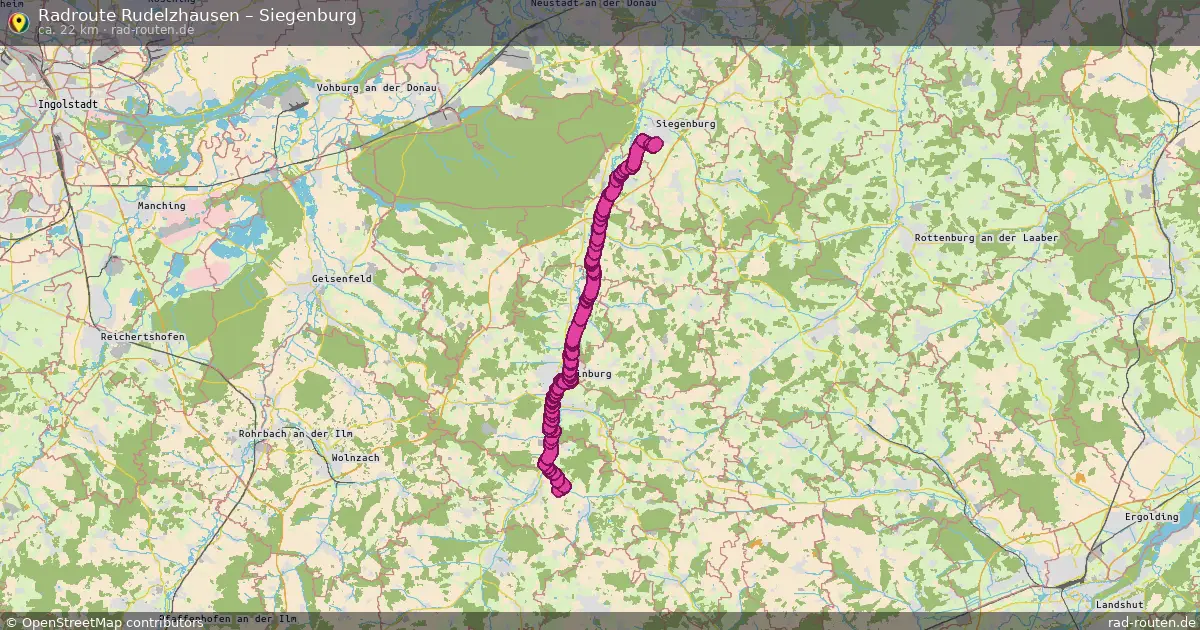 Radtour Rudelzhausen – Siegenburg