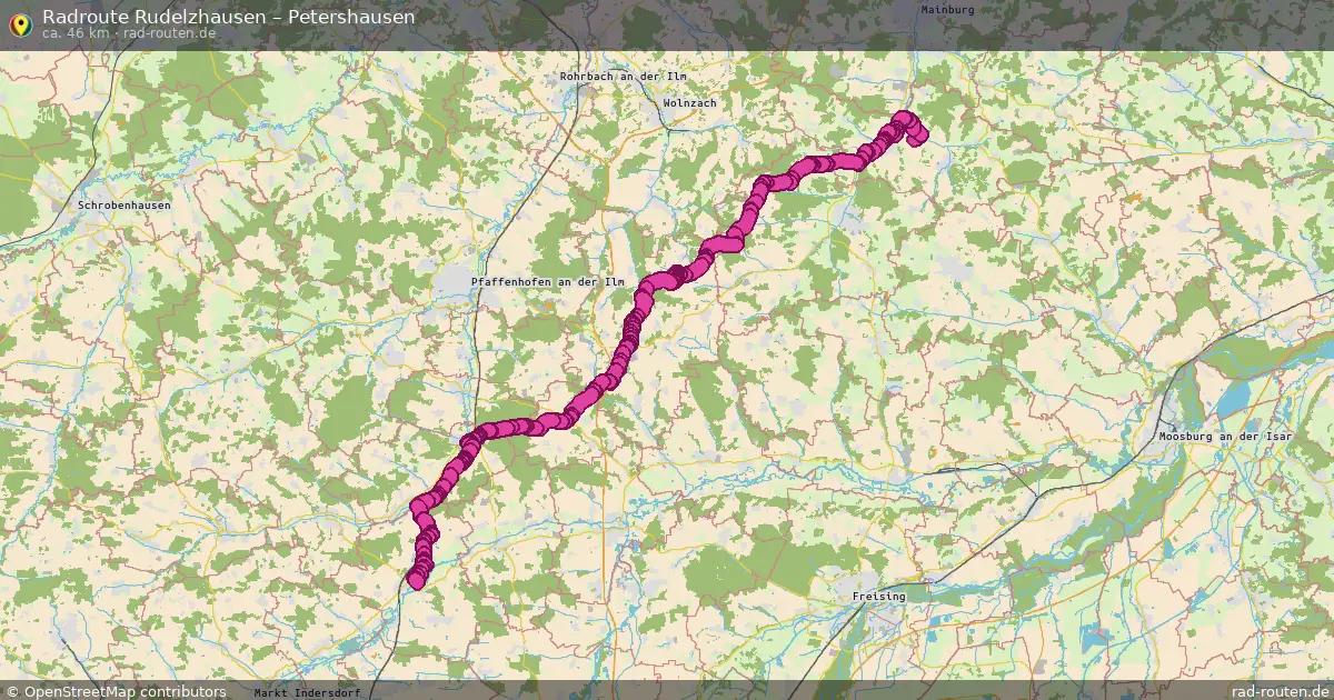 Radtour Rudelzhausen – Petershausen