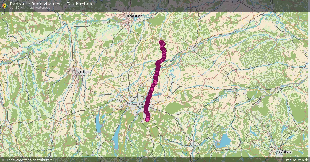 Radtour Rudelzhausen – Taufkirchen