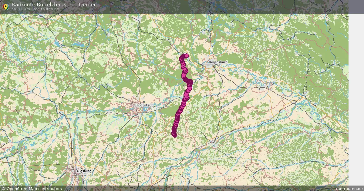 Radtour Rudelzhausen – Laaber