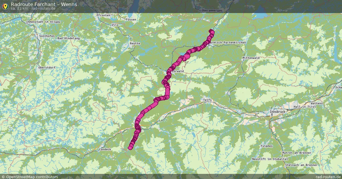 Radtour Farchant – Wenns