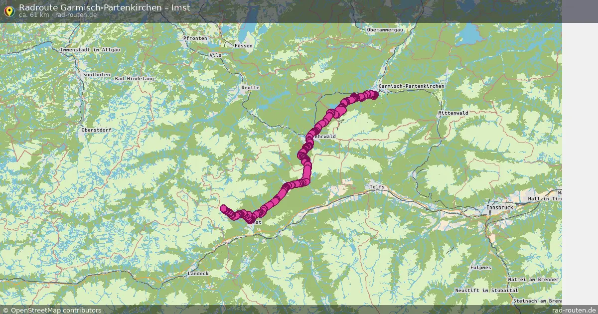 Radtour Garmisch-Partenkirchen – Imst