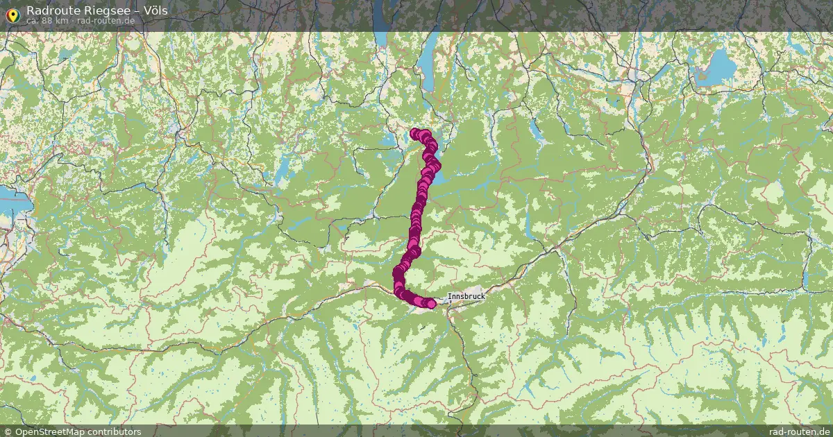 Radtour Riegsee – Völs