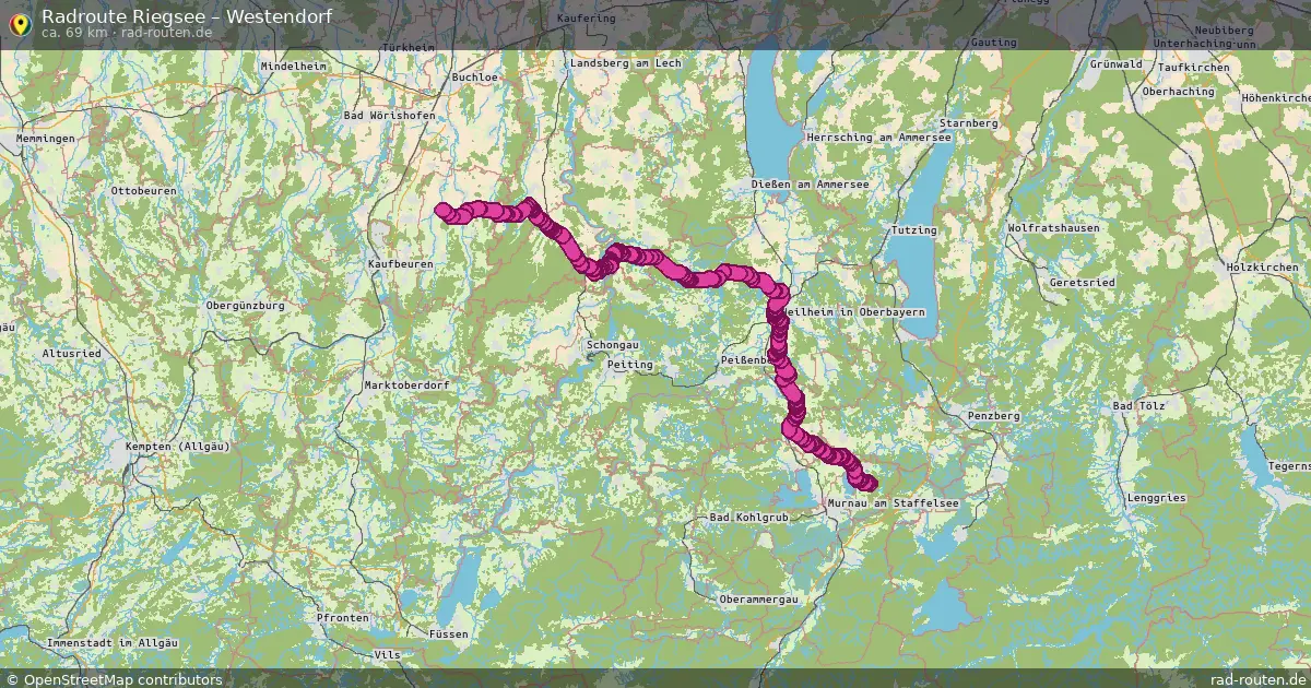 Radtour Riegsee – Westendorf