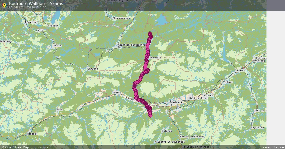 Radtour Wallgau – Axams