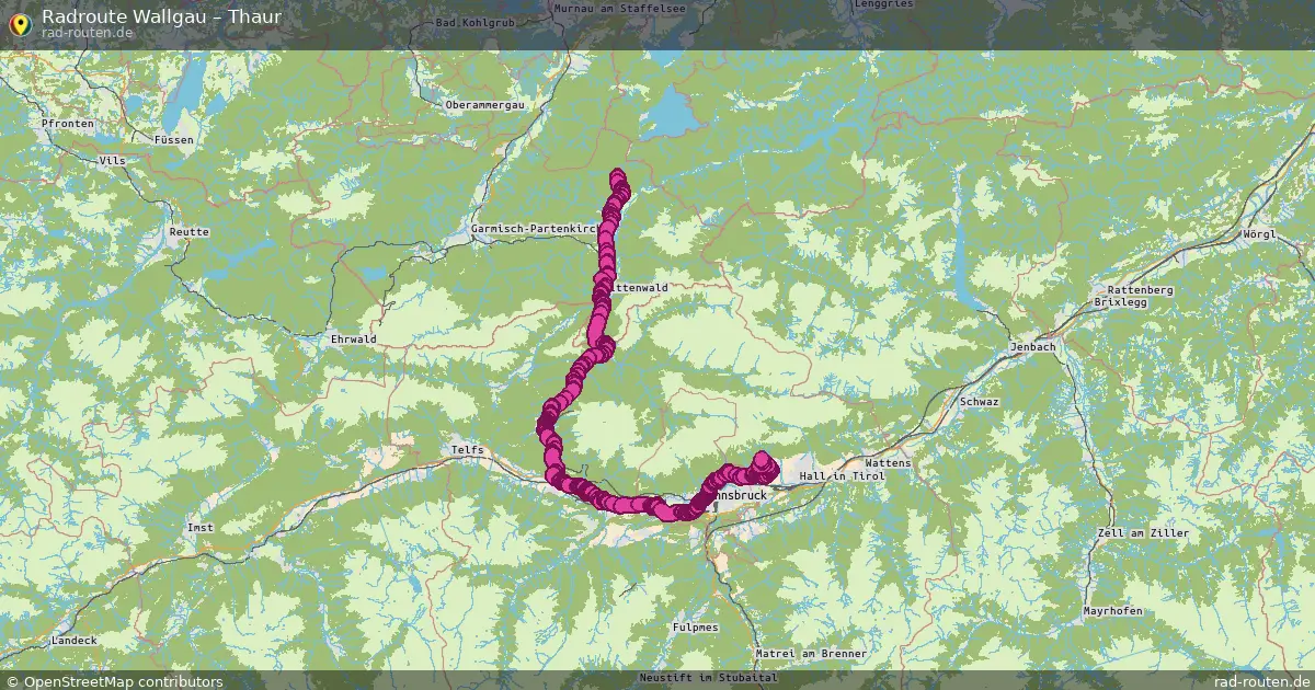 Radtour Wallgau – Thaur