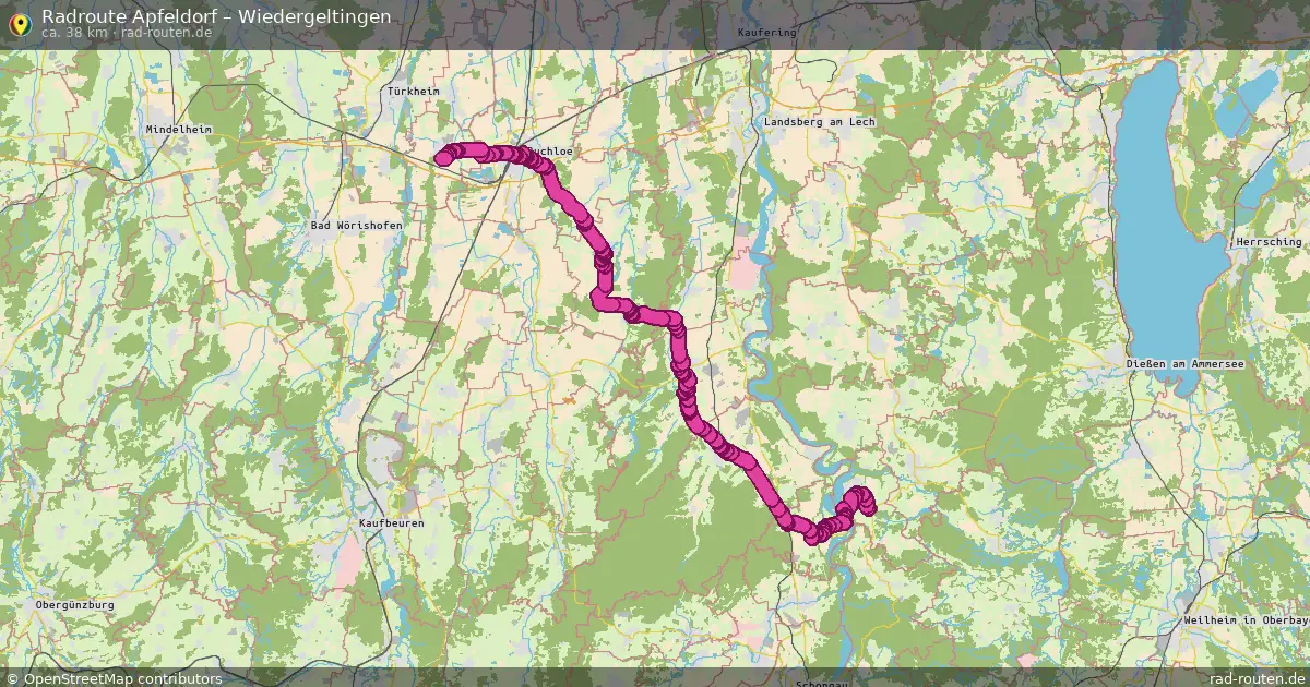 Radtour Apfeldorf – Wiedergeltingen