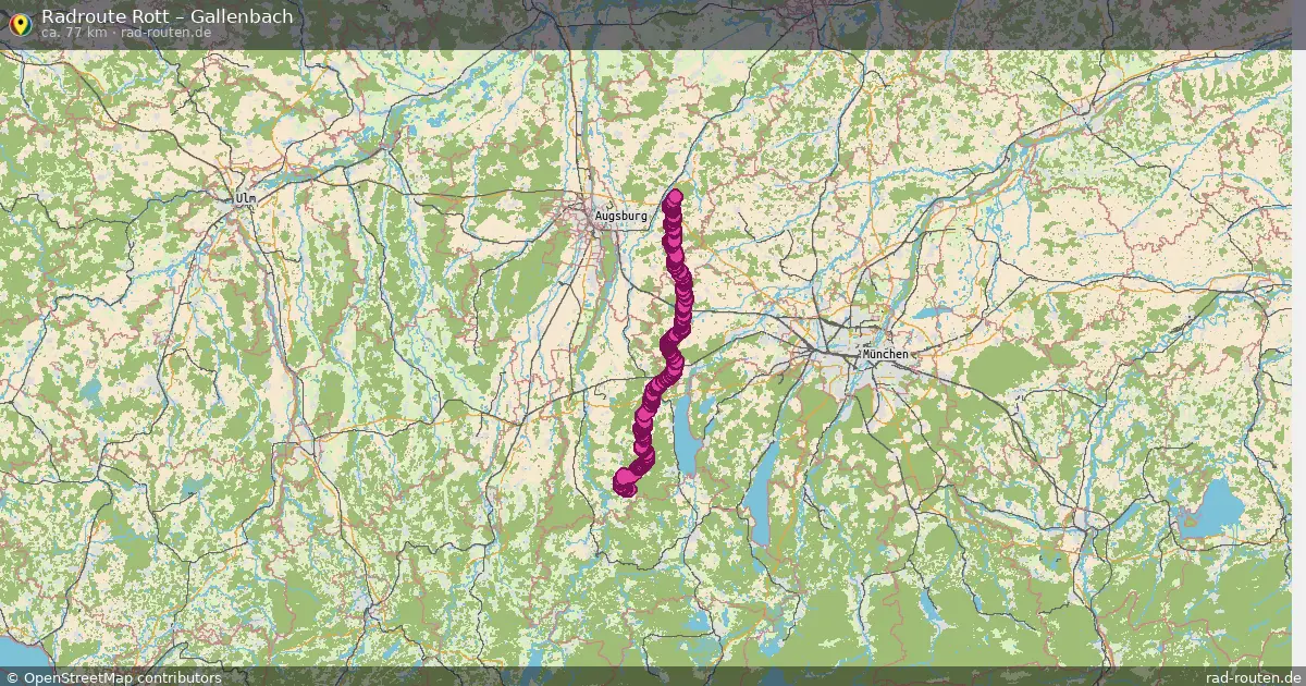 Radtour Rott – Gallenbach