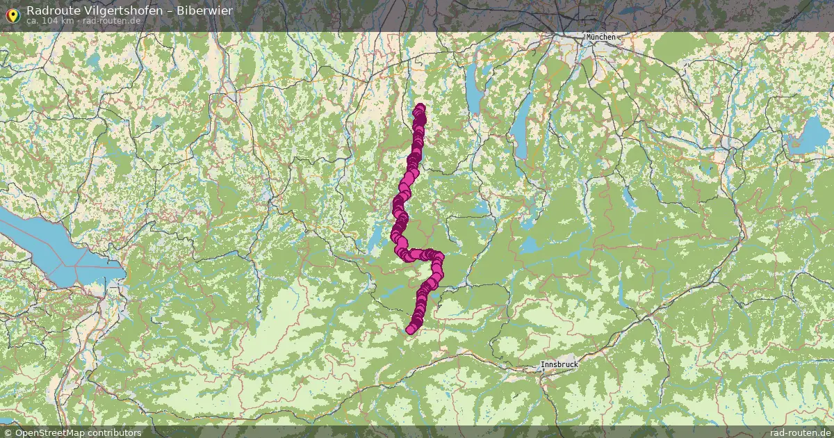 Radtour Vilgertshofen – Biberwier