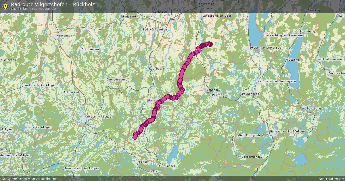 Radtour Vilgertshofen – Rückholz