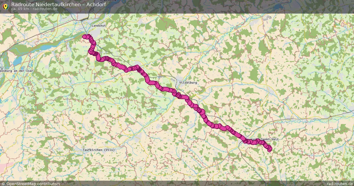 Radtour Niedertaufkirchen – Achdorf