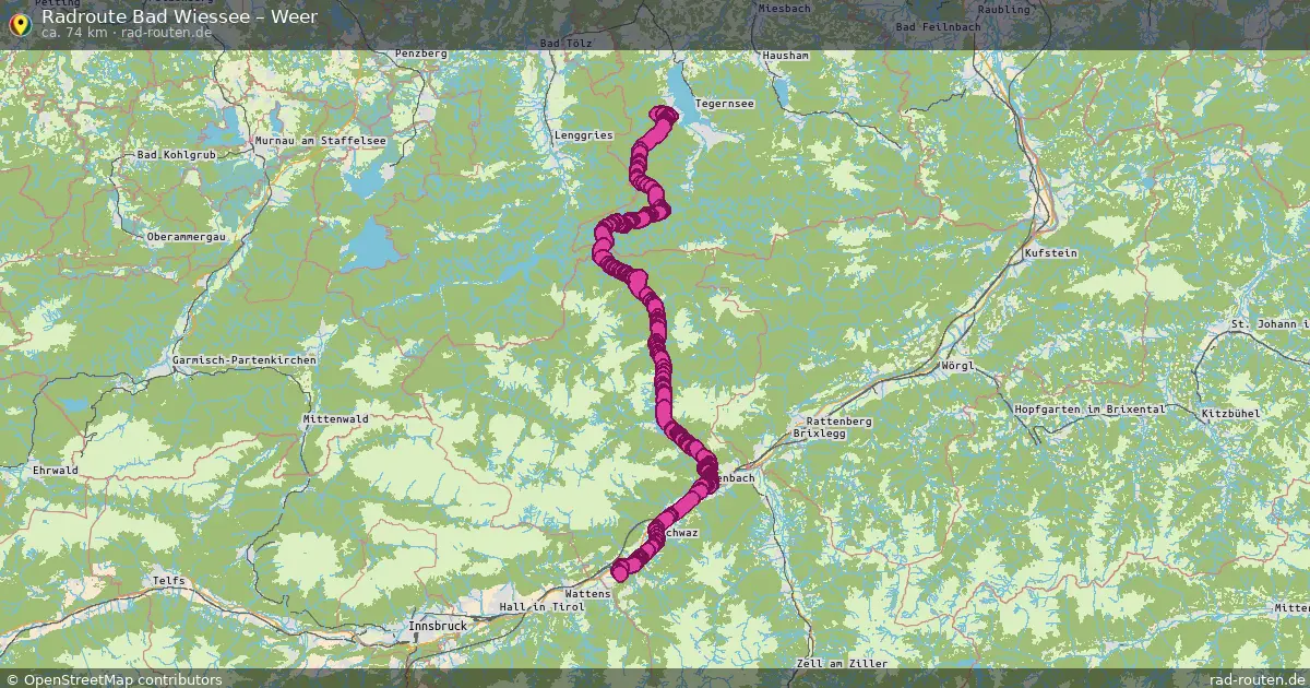 Radtour Bad Wiessee – Weer