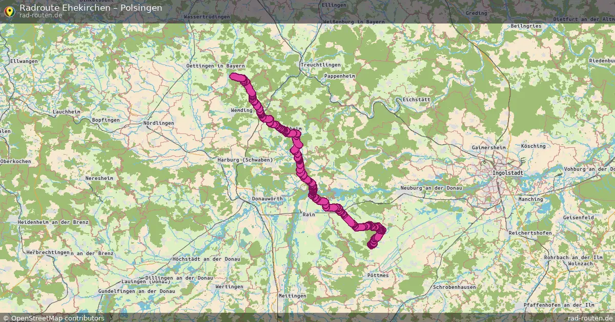 Radtour Ehekirchen – Polsingen