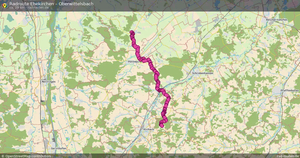 Radtour Ehekirchen – Oberwittelsbach