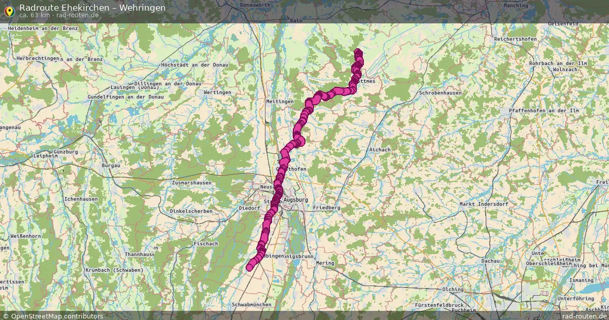 Radtour Ehekirchen – Wehringen
