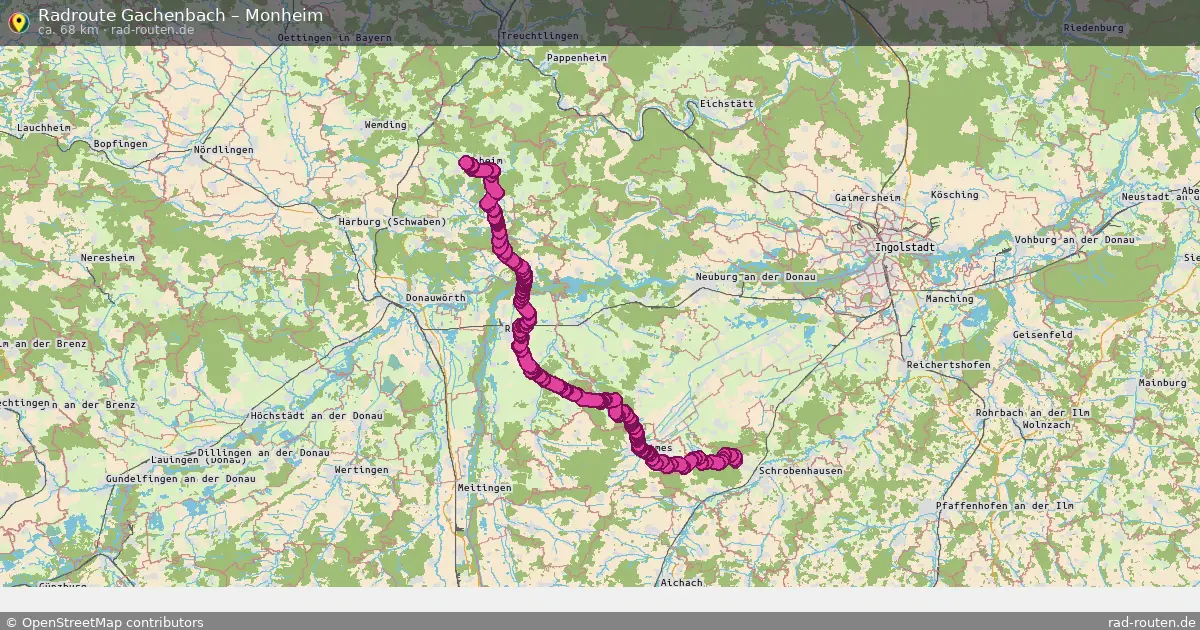 Radtour Gachenbach – Monheim