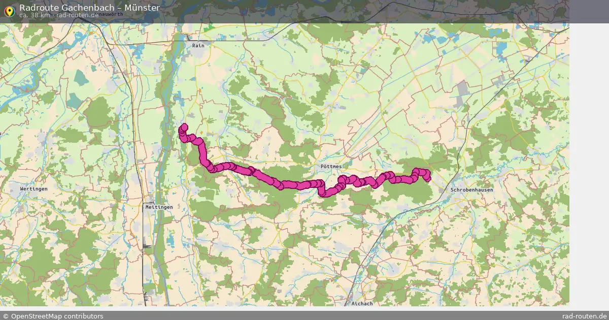 Radtour Gachenbach – Münster