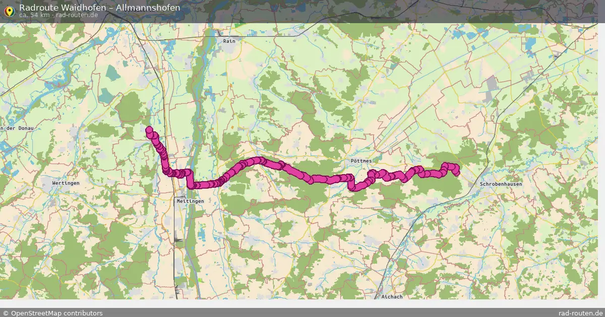 Radtour Waidhofen – Allmannshofen