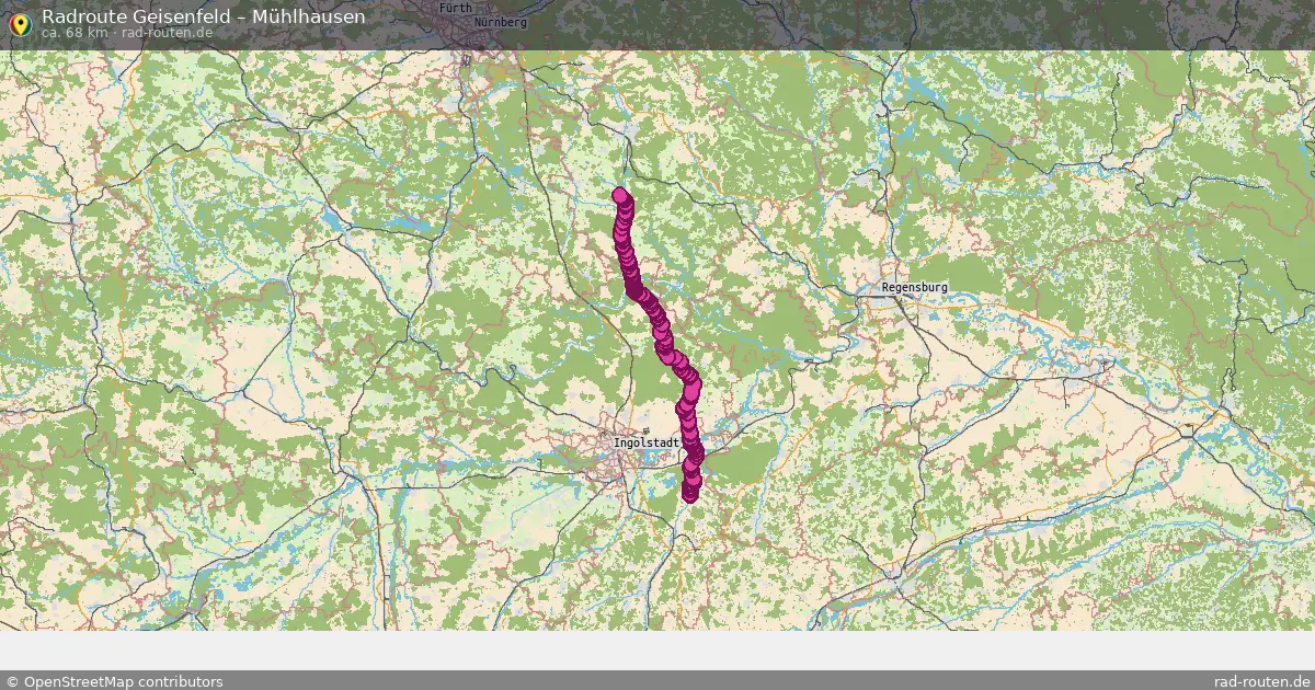 Radtour Geisenfeld – Mühlhausen