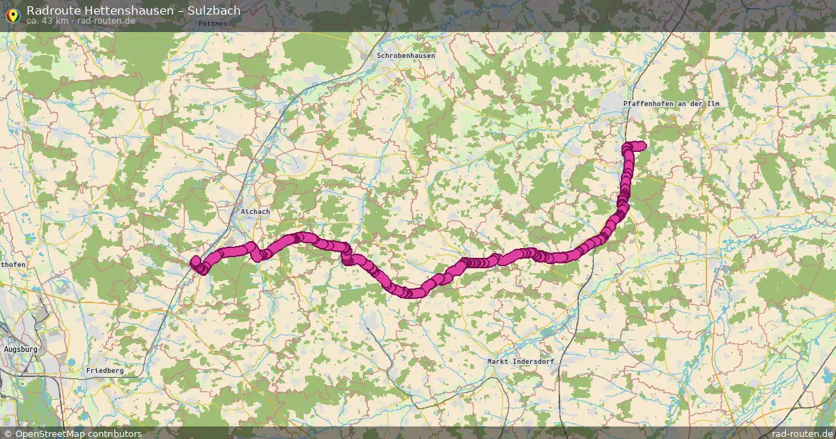 Radtour Hettenshausen – Sulzbach