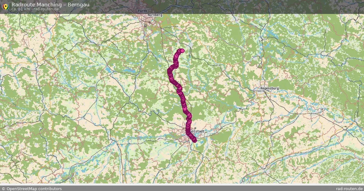 Radtour Manching – Berngau