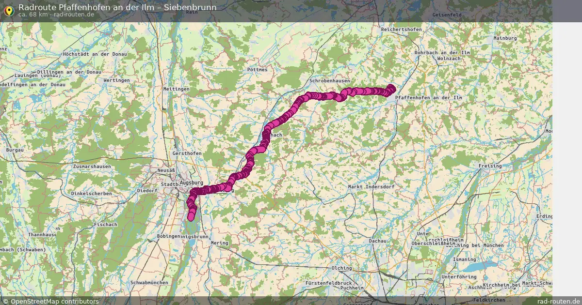 Radtour Pfaffenhofen An Der Ilm – Siebenbrunn