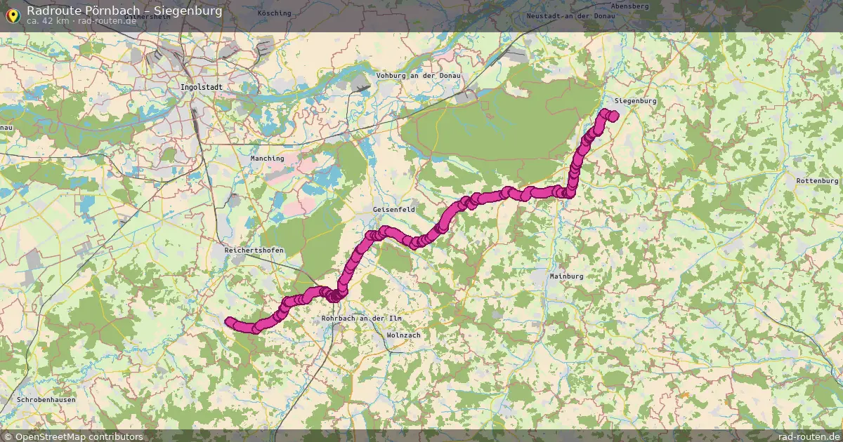 Radtour Pörnbach – Siegenburg