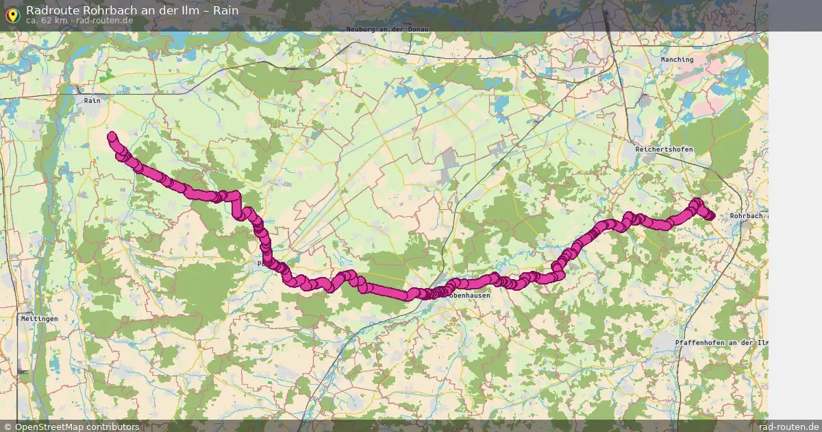 Radtour Rohrbach An Der Ilm – Rain