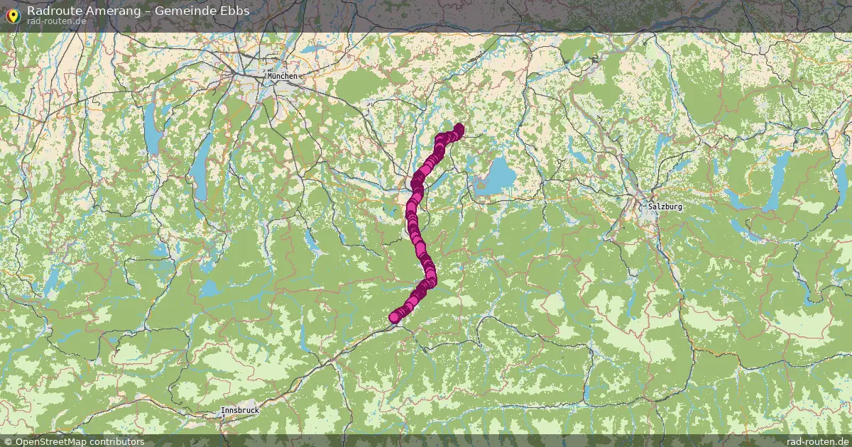 Radtour Amerang – Gemeinde Ebbs