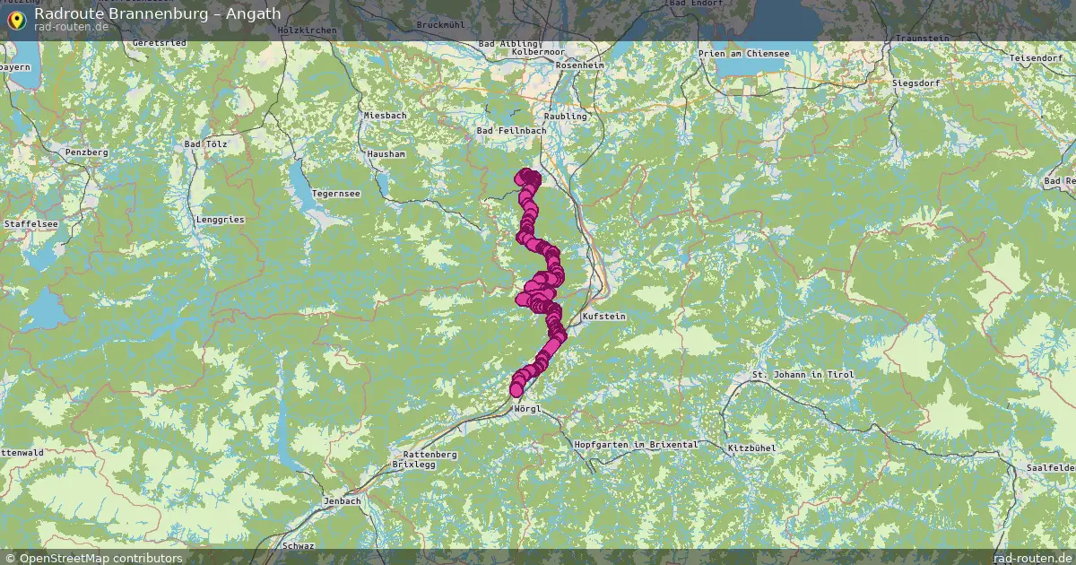 Radtour Brannenburg – Angath