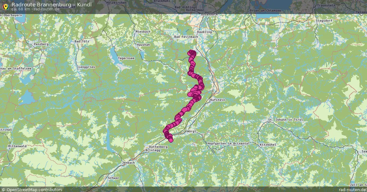 Radtour Brannenburg – Kundl