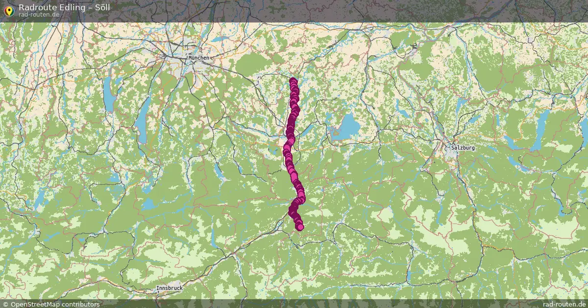 Radtour Edling – Söll