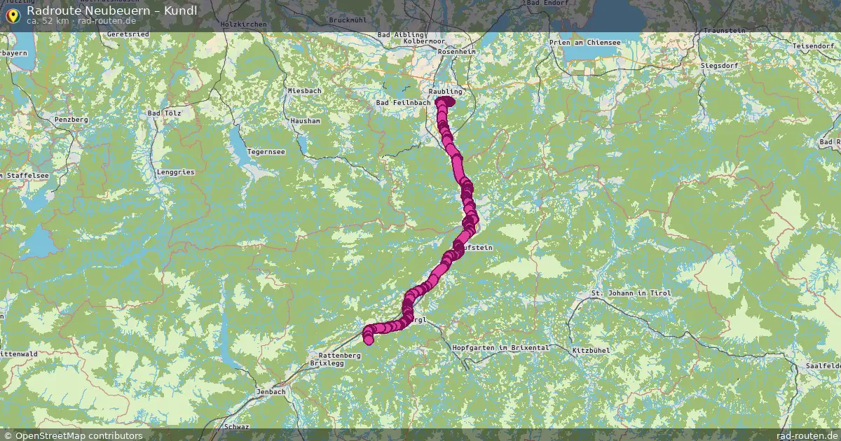 Radtour Neubeuern – Kundl