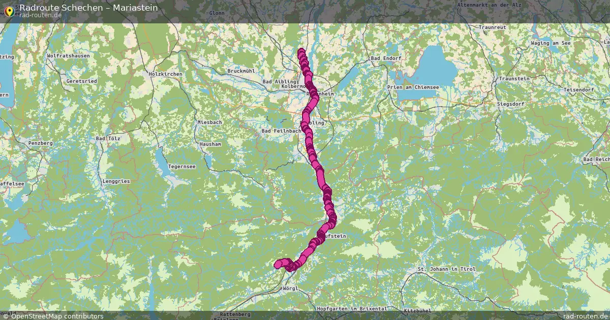 Radtour Schechen – Mariastein