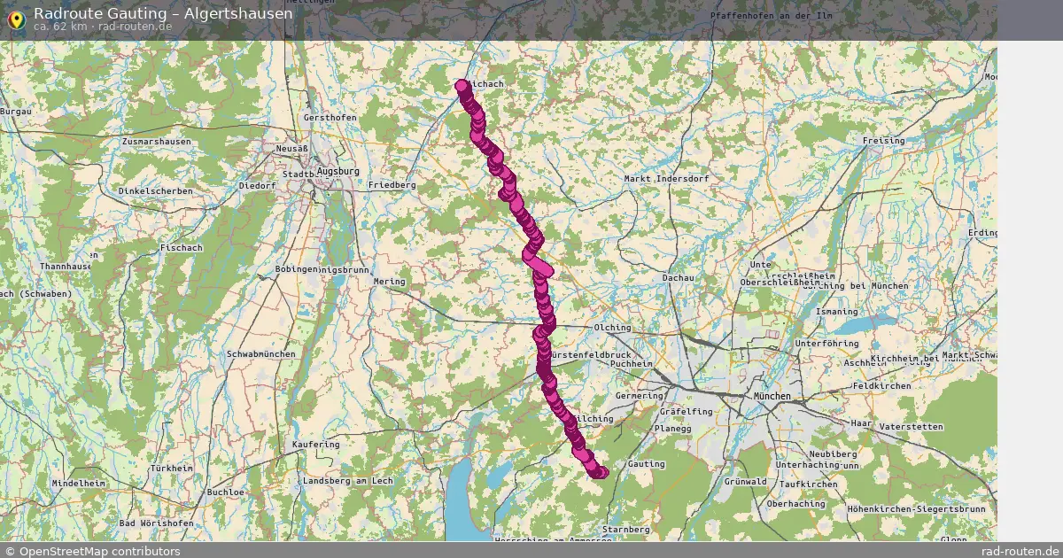 Radtour Gauting – Algertshausen