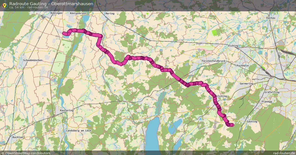 Radtour Gauting – Oberottmarshausen