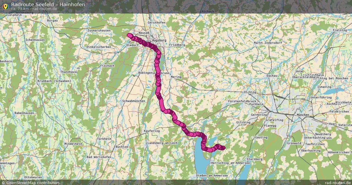Radtour Seefeld – Hainhofen