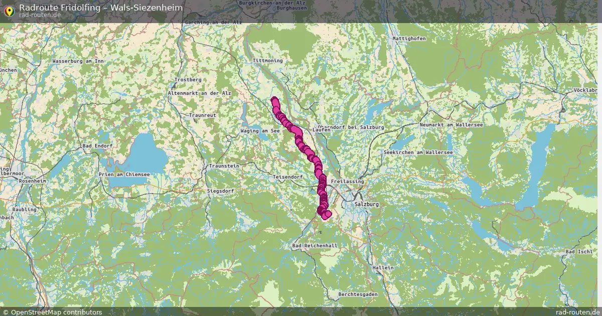 Radtour Fridolfing – Wals-Siezenheim