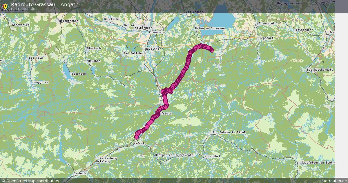 Radtour Grassau – Angath
