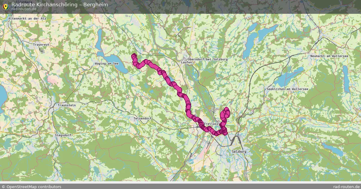 Radtour Kirchanschöring – Bergheim