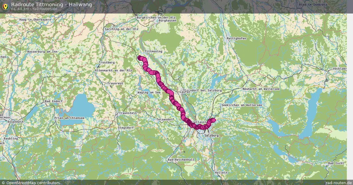 Radtour Tittmoning – Hallwang