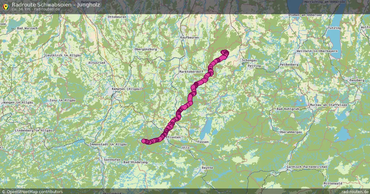 Radtour Schwabsoien – Jungholz